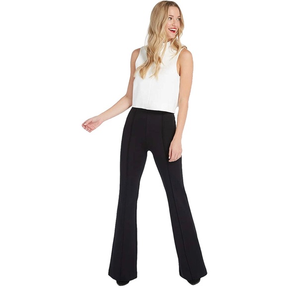 Spanx Perfect Black Pant Hi-Rise Flare - Picture 2 of 5